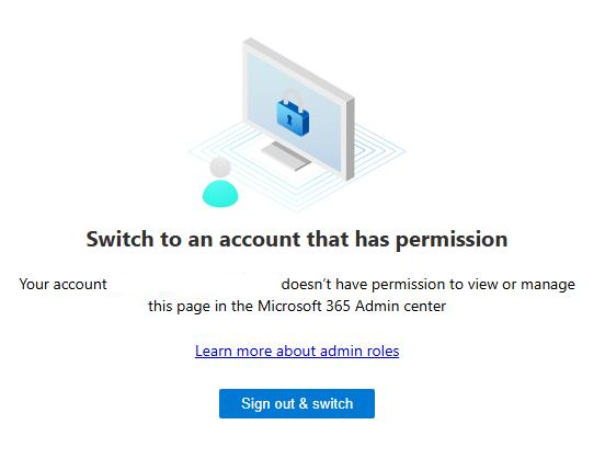 I am not able to log into the Admin app - Microsoft Q&A