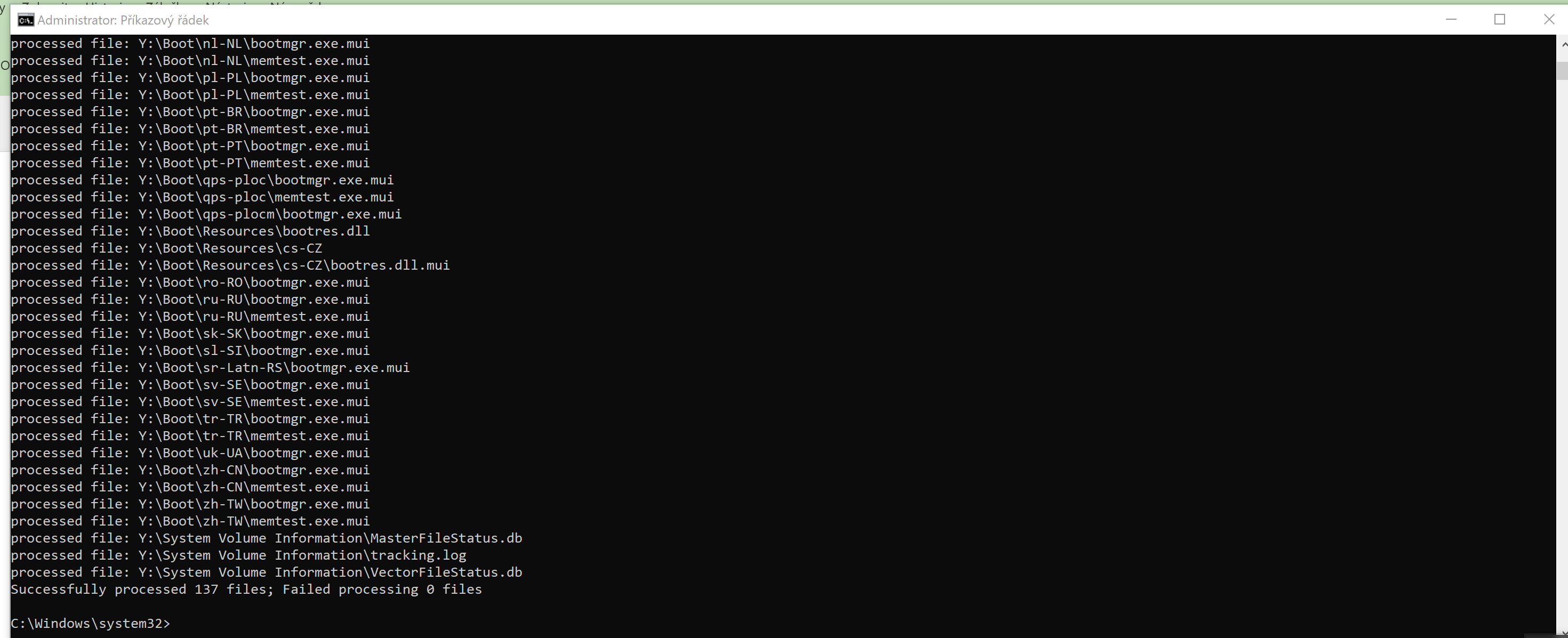 příkaz 10 (v tom microsoft návodu)