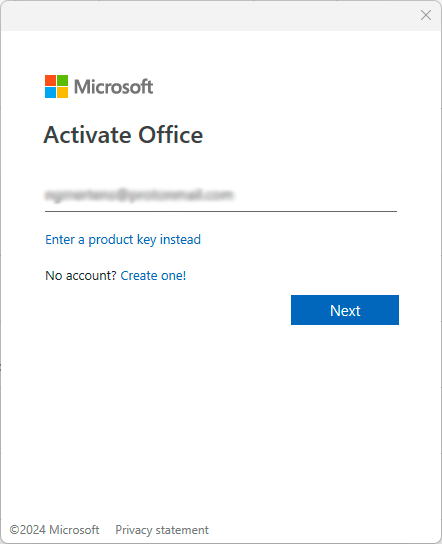 Unable to activate Microsoft 365 - Microsoft Q&A