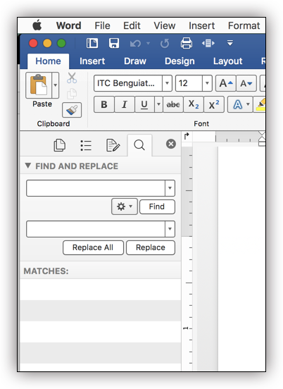 Find and Replace Sidebar/ Advanced Find and Replace inefficiency in ...
