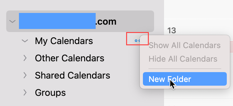 Create a new calendar in new version of Outlook for mac - Microsoft Q&A