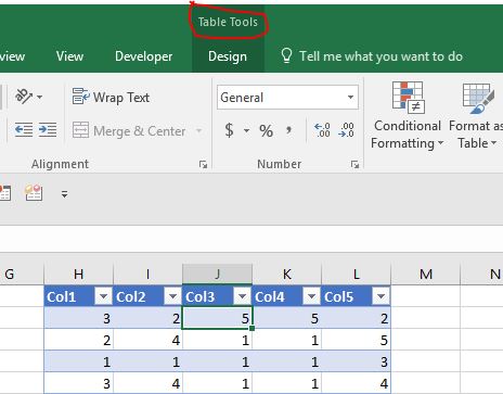 Unable to convert table to range - Microsoft Q&A
