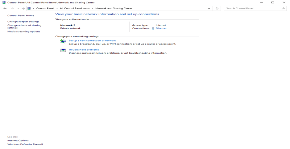 Basic Network Information - Microsoft Q&A
