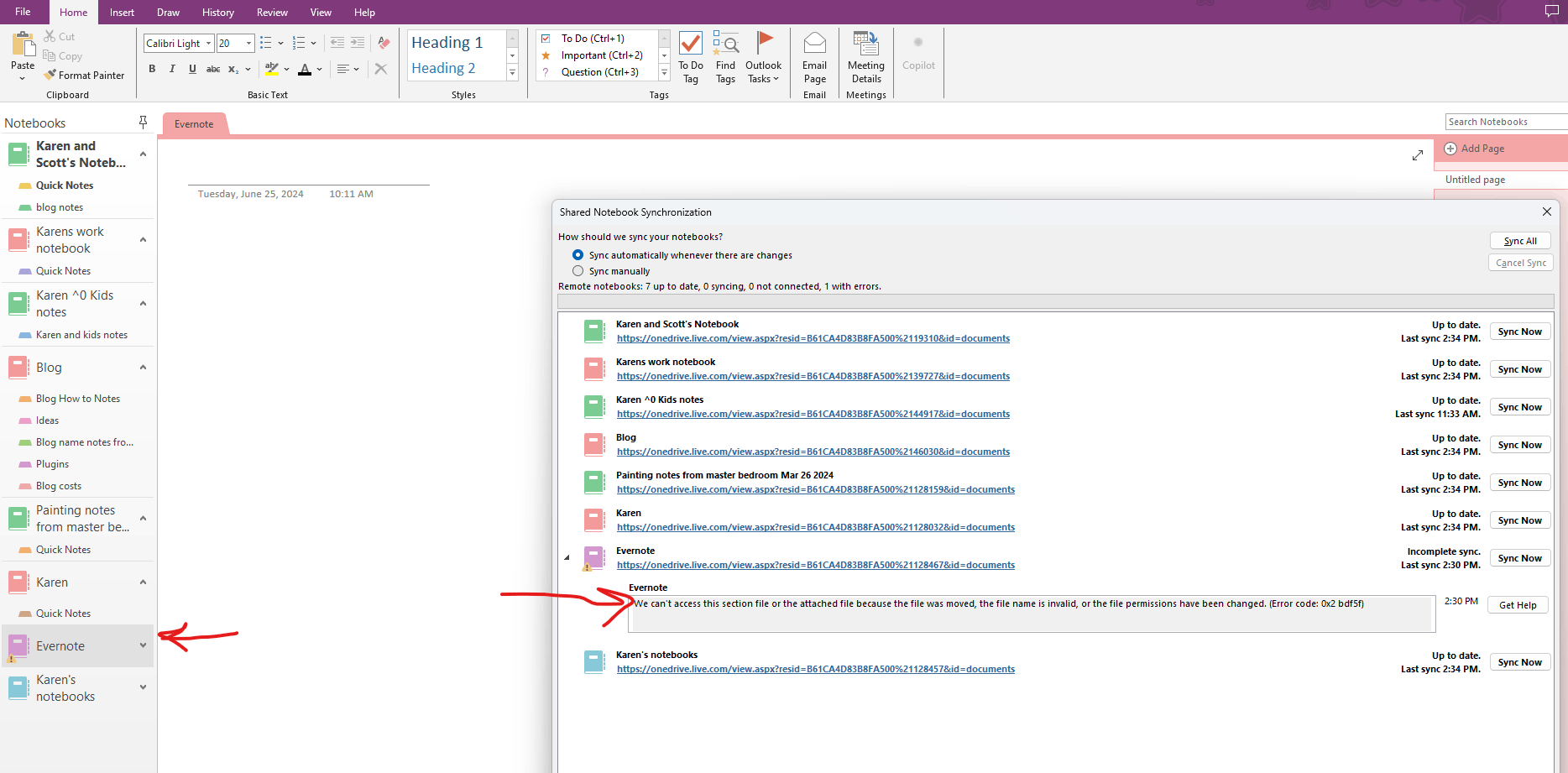 My Onedrive Onenote Notebooks folder is empty - Microsoft Q&A