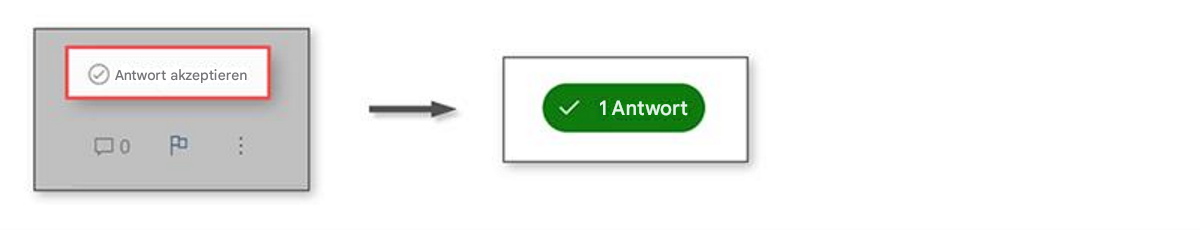 Antwort akzeptieren01 Antwort