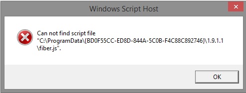 Windows Script Host Error pops up every now and then - Microsoft Q&A