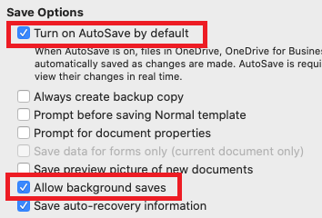 Autosave Has Disappeared - Microsoft Q&A