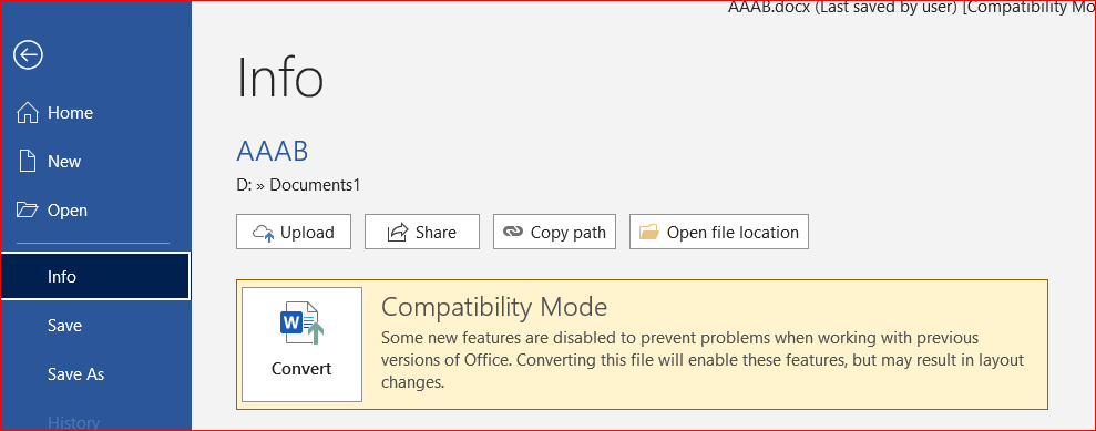 conversion old Office files to new - Microsoft Q&A