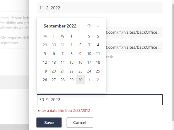 Date time fields in SharePoint List - Microsoft Q&A