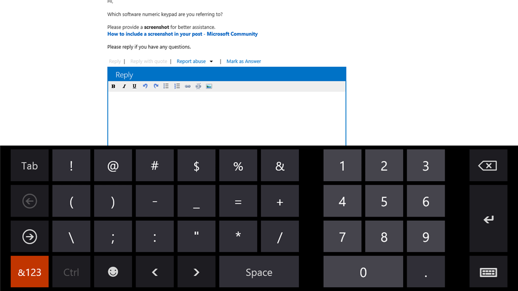 Why is my numeric keypad upside down? - Microsoft Q&A