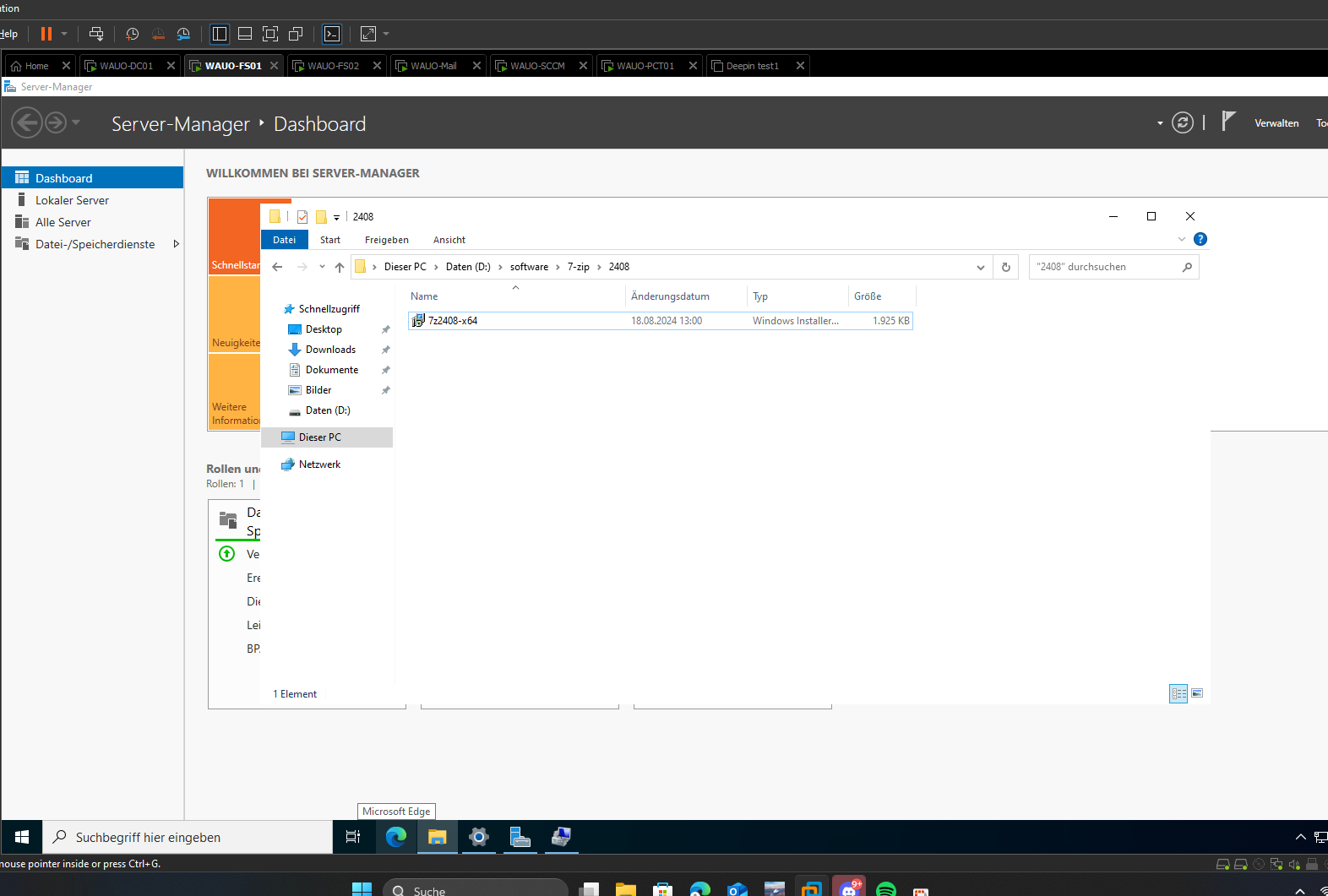 How to fix error installing software in SCCM 2403? - Microsoft Q&A