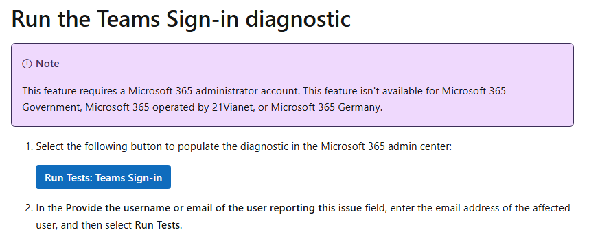 I am unable to sign in to Microsoft Teams with the company account on ...