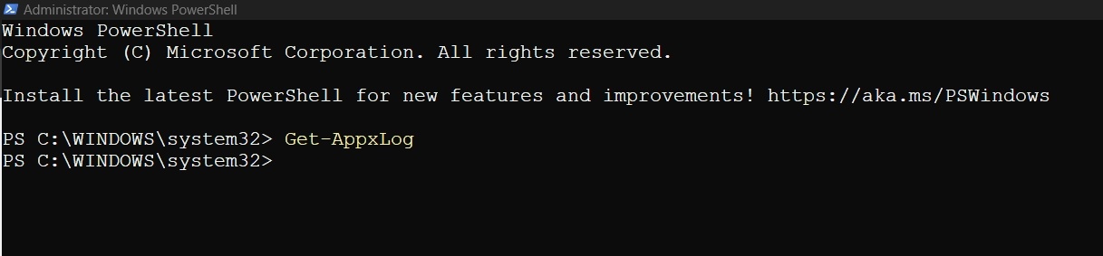 I cannot update and install app installer and powershell on Microsoft ...