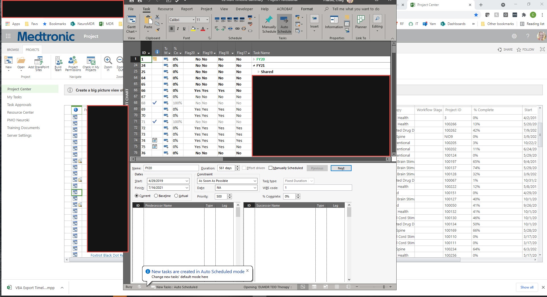 How to get MS Project Online File to open in Maximum View out of ...
