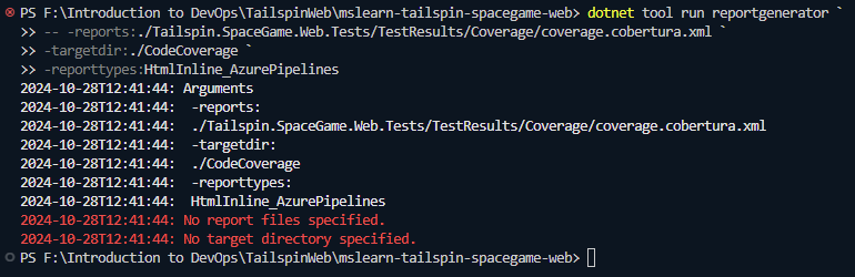 noFiles&DirectorySpecified