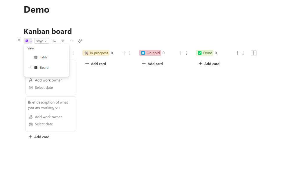 Issue with raising a new Card in my Kanban Board - Microsoft Q&A