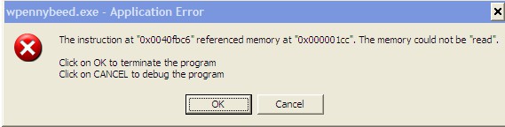 Error 