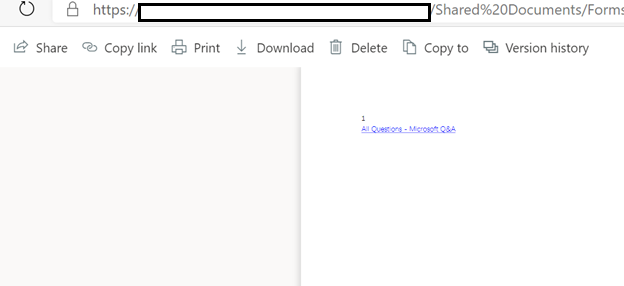 Can you add a PDF to your SharePoint site and open it so the links work ...