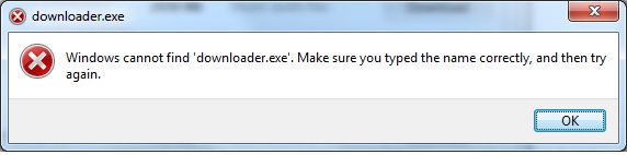 I get a downloader.exe error while downloading. - Microsoft Q&A
