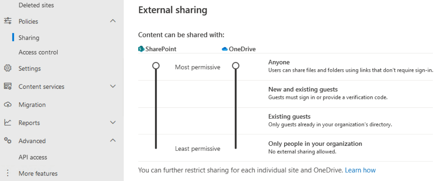 Teams "Share file to anyone with a link" option is not available. It's ...