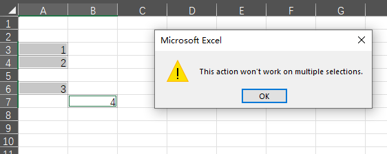Excel throws an error when attempting to copy cells - Microsoft Q&A