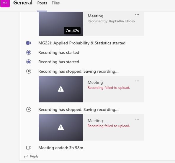 Recording Failed to Upload to SharePoint - Microsoft Q&A