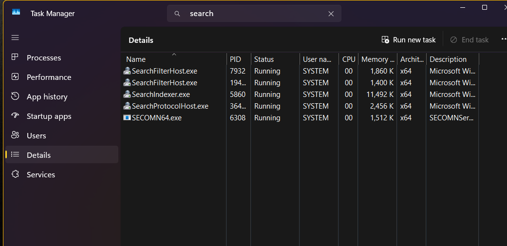 Window 11 search bar cant type anything - Microsoft Q&A