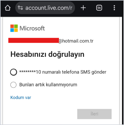 Kullanıcının resmi