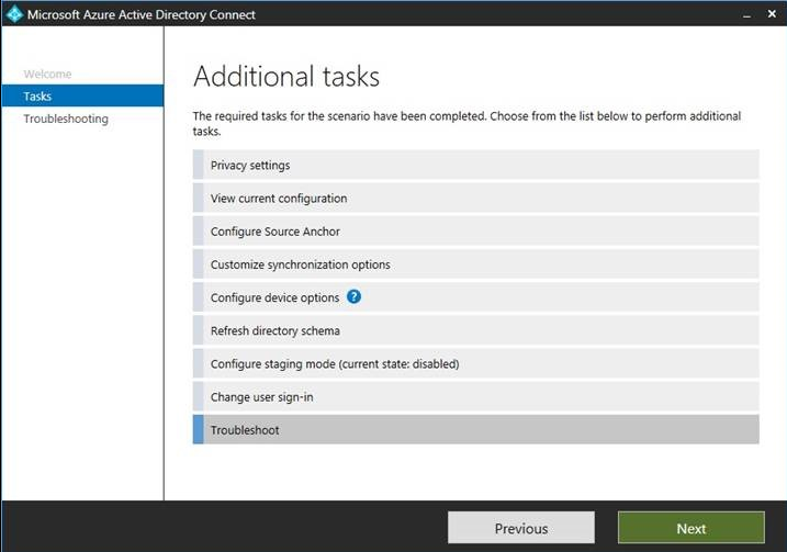 Azure AD Connect cannot sync from AD to Azure AD Cloud - Microsoft Q&A