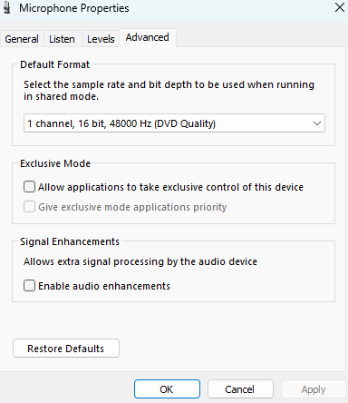 How to fix external microphone turning off randomly? - Microsoft Q&A