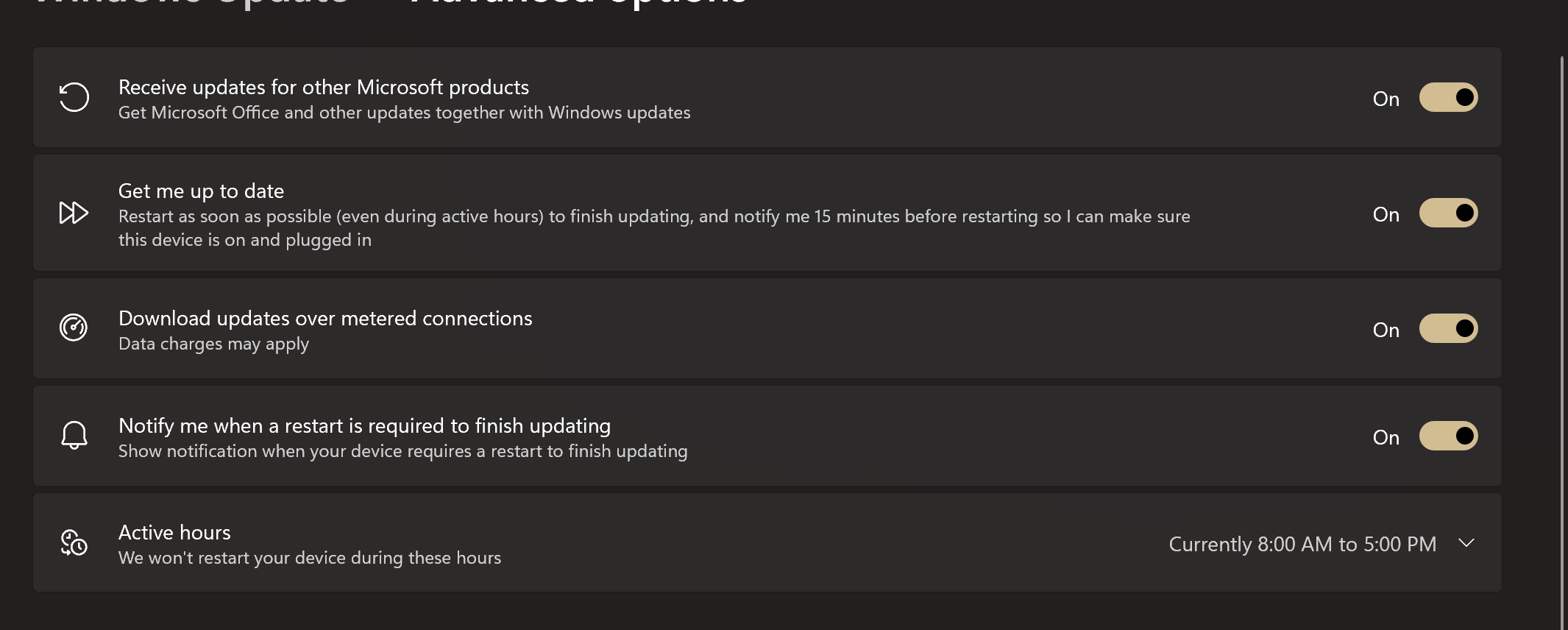 Windows updating without permission - Microsoft Q&A