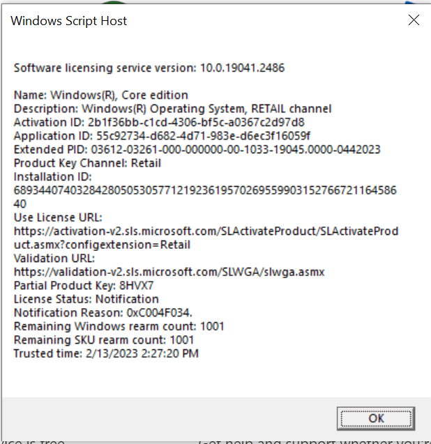 Activation Windows 10 Failed, with key nor digital license - Microsoft Q&A