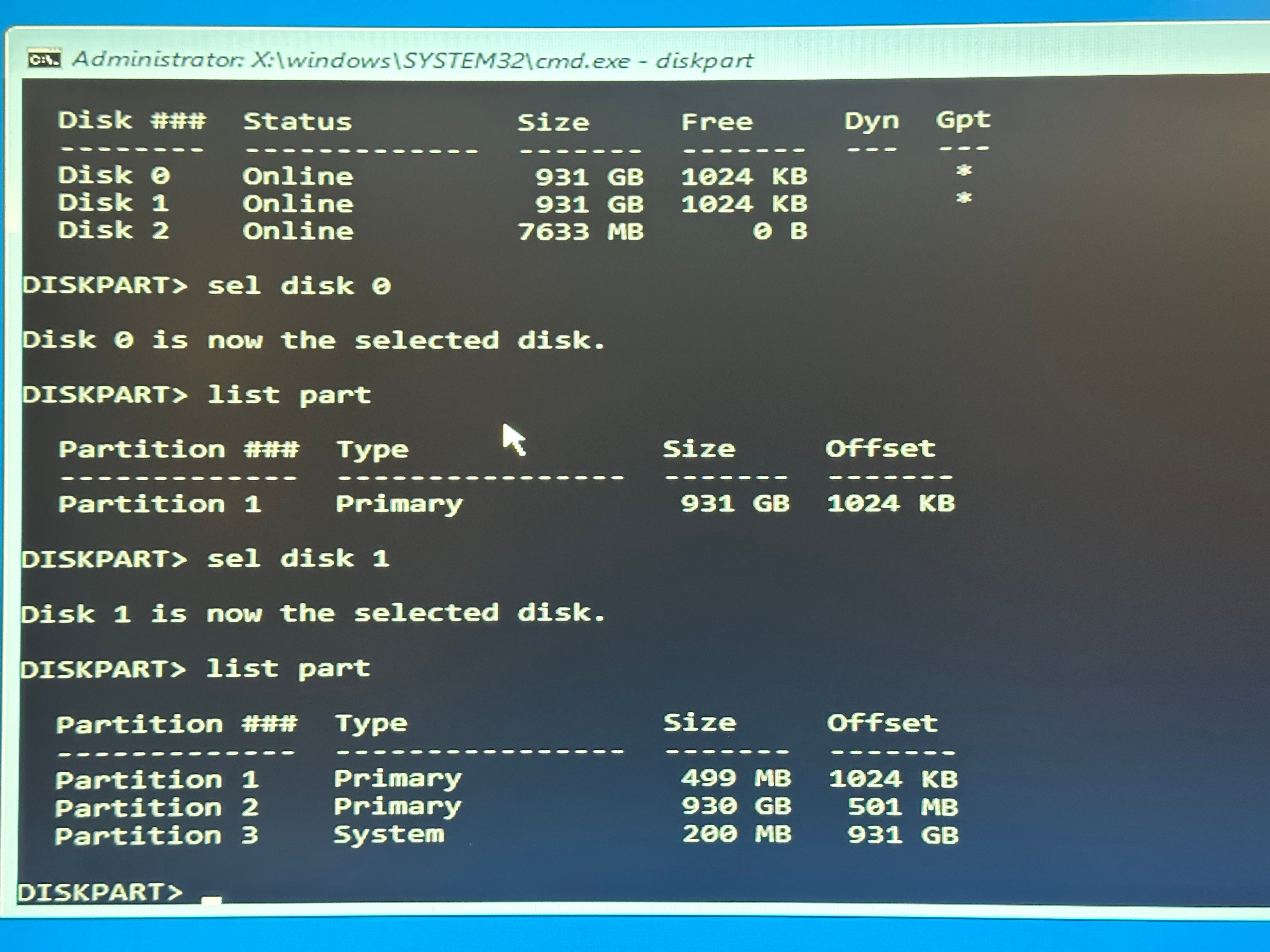 Accidentally deleted boot partition when formatting disk to GPT. How do ...