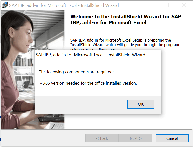 .Unable to install SAP IBP excel Addin - Microsoft Q&A