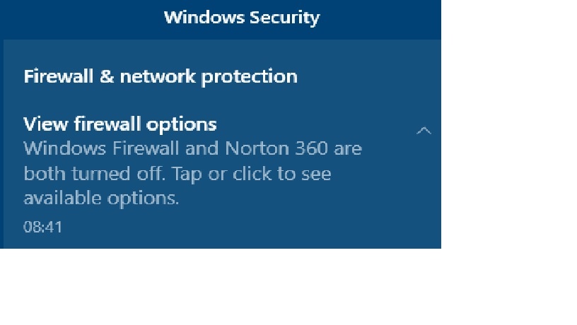 Security Notification Error - Microsoft Q&A