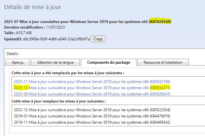 MICROSOFT JANUARY 2023 CUMULATIVE UPDATE intelligence overview