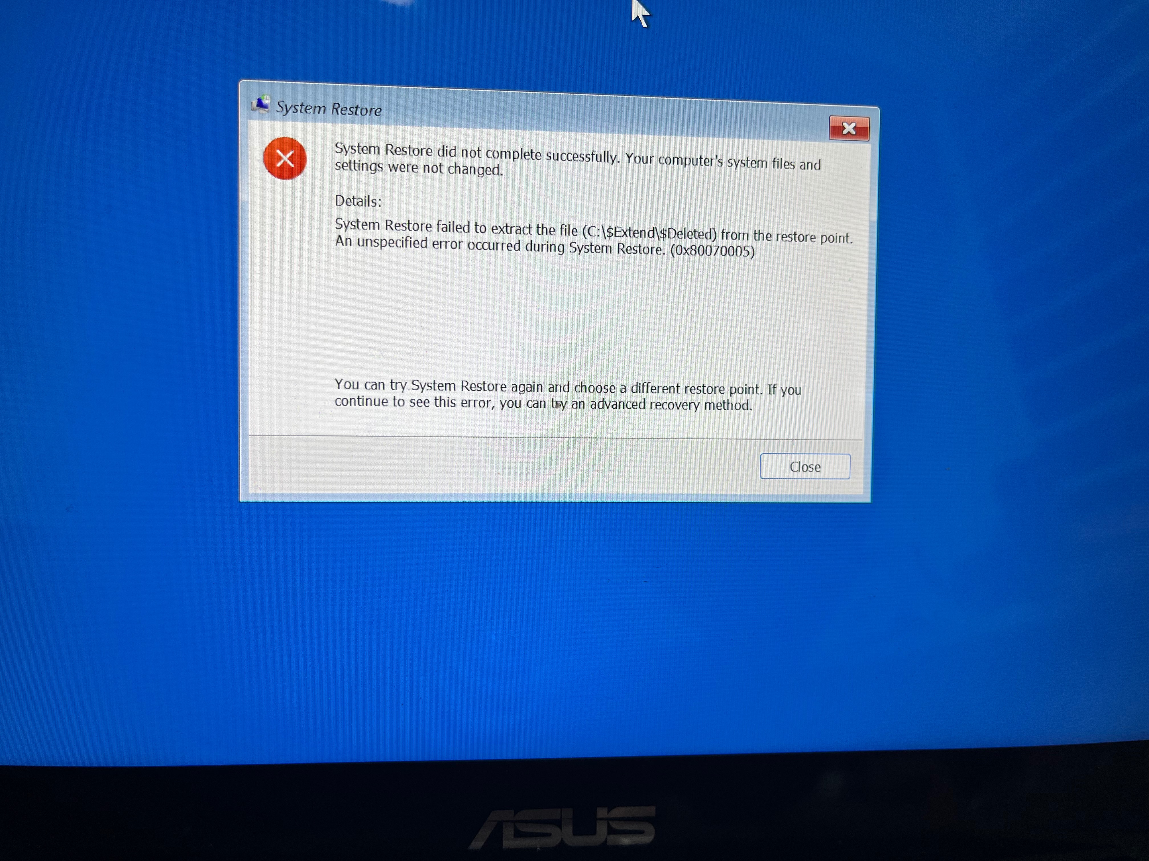 Can’t sign in with pin nor change pin , and can’t access safe mode ...