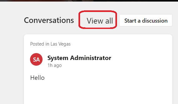 Viva Engage Conversation webpart not properly navigating to post based ...