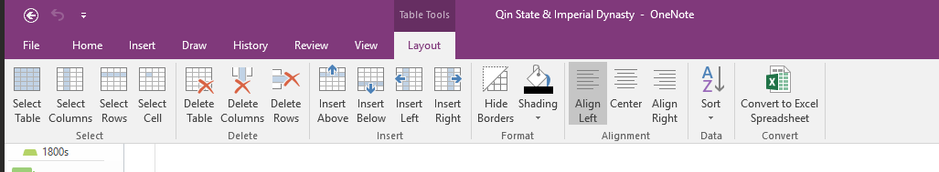 How to modify table border in OneNote 2016 - Microsoft Q&A