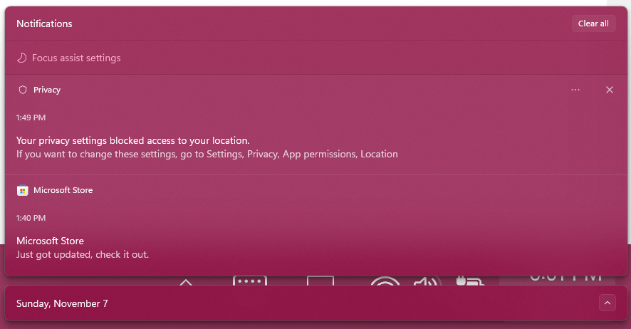 Notification Panel Text and Panel is Small - Microsoft Q&A