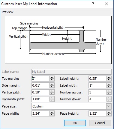 Alignment issue when printing labels from MS Word - Microsoft Q&A