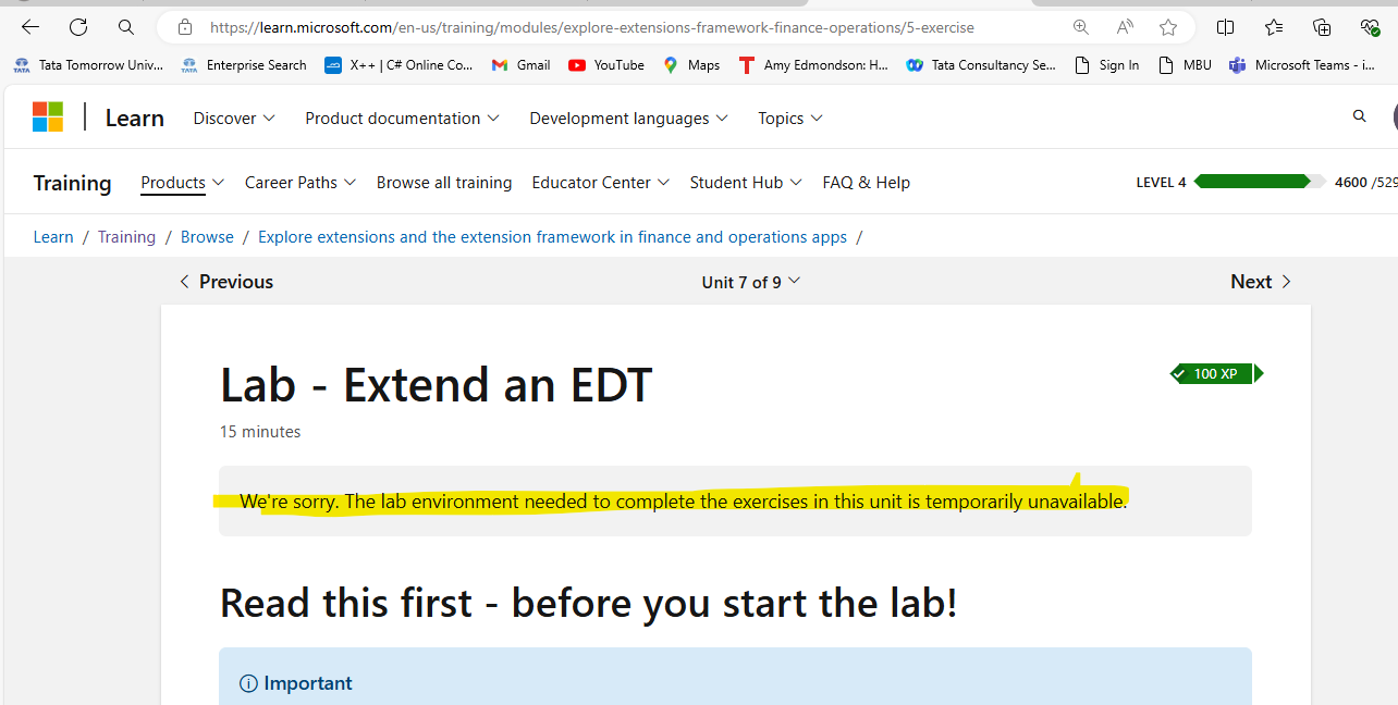 Unable to launch Interactive Labs - Microsoft Q&A