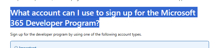 E5 sandbox not available - "You don’t currently qualify for a Microsoft ...