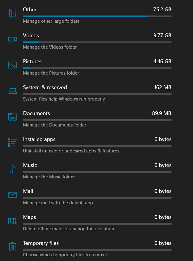 INCORRECT FREE STORAGE SPACE SHOWING!!! - Microsoft Q&A