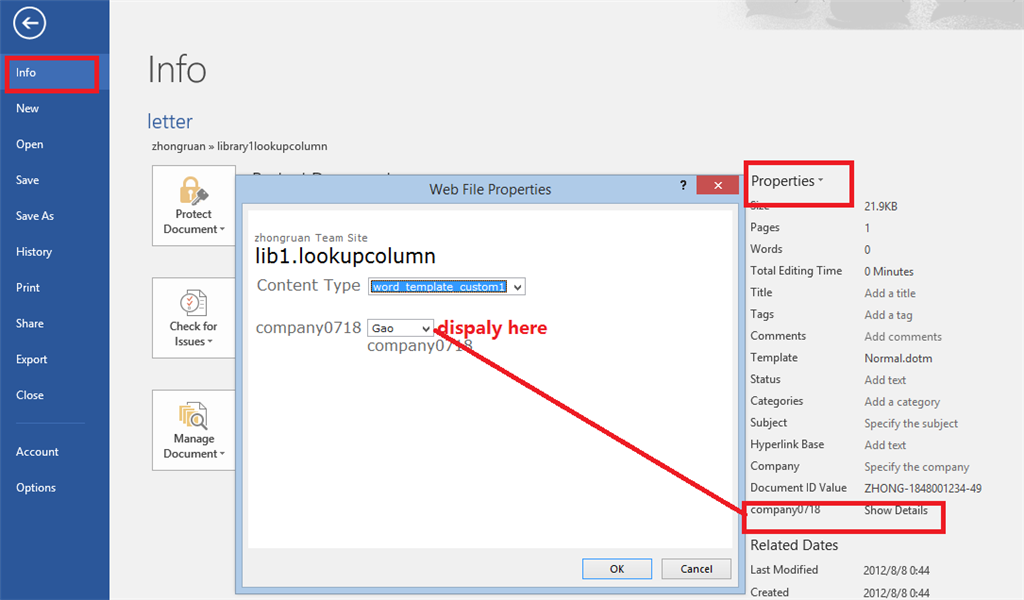 Sharepoint - database and letter template - Microsoft Q&A