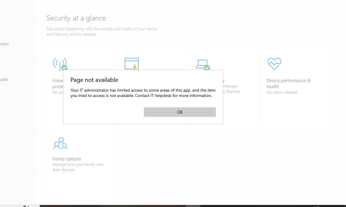 access on virus and protection - Microsoft Q&A