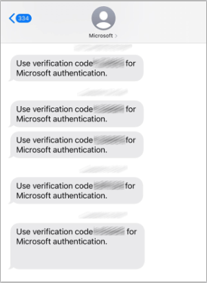 Microsoft SMS OTP without Sender ID - Microsoft Q&A