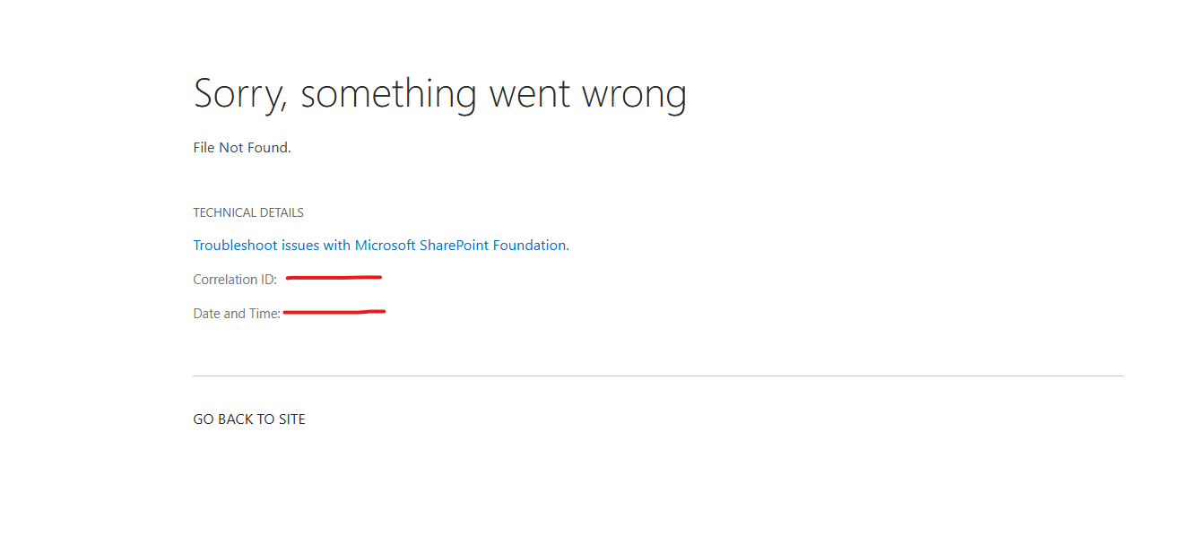 SharePoint Agent Link Opens New Error Tab: File Not Found. - Microsoft Q&A