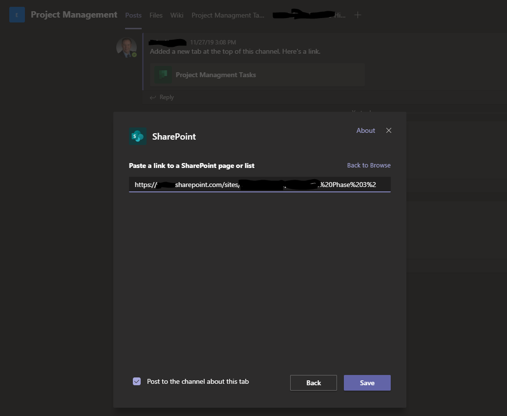 Sharepoint Task List Names Not Importing Properly to Teams - Microsoft Q&A