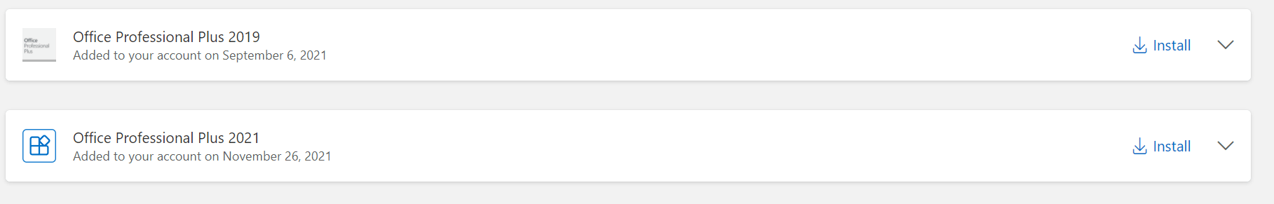 Office 2021, unable to install only seem to get office 2019 - Microsoft Q&A